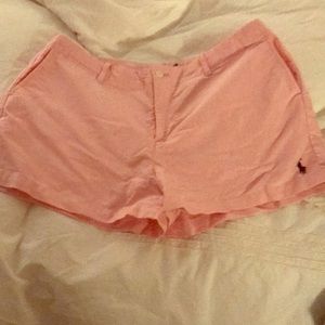 Polo Ralph Lauren peach shorts size 14